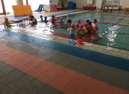 最後の短期水泳教室