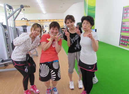 元気に汗をかきましょう