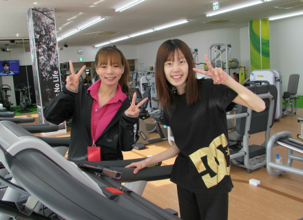 ママもディーズでフィットネス