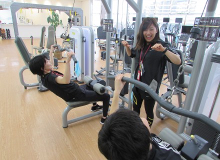 どなたも楽しくトレーニング